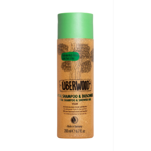 Vital šampon a sprchový gel 2v1 200 ml VEG - pro svěžest vlasů i těla 1